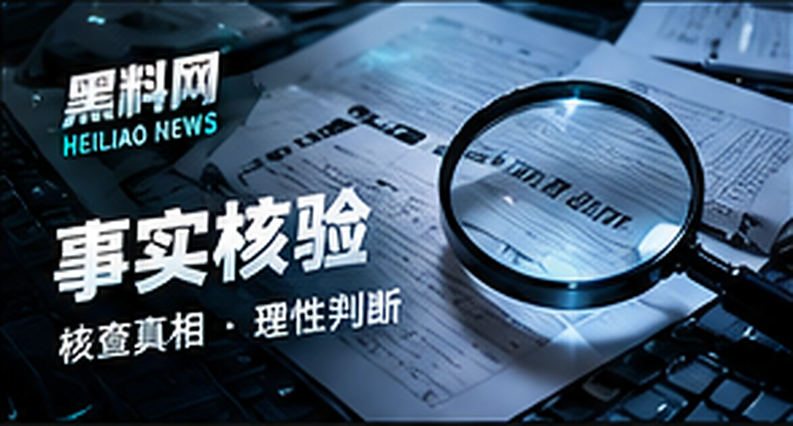 事实核验概念视觉